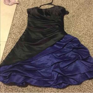 Strapless homecoming dress!