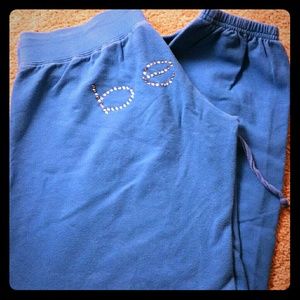Bebe Turquoise Sweats