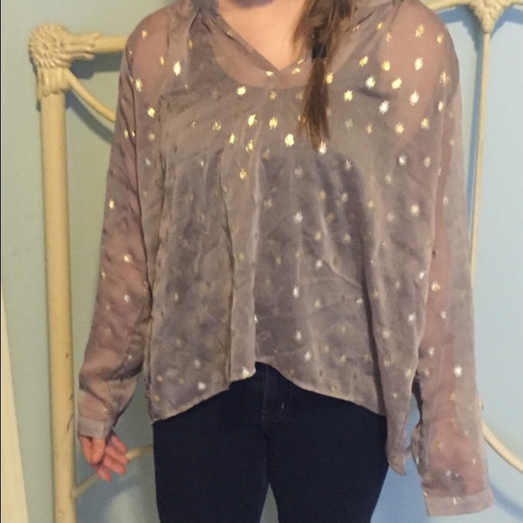 Long sleeve blouse