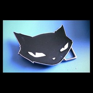 Black Cat Hottopic Buckle