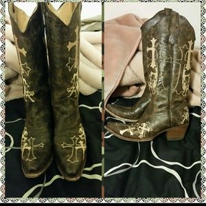 Circle G boots made by Coral