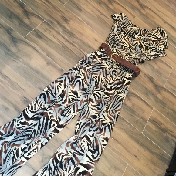 Va Va Voom one shouldered romper - Picture 1 of 4