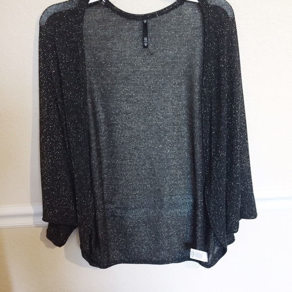 Flowy glitter cardigan