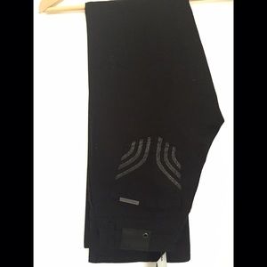 Armani Exchange Black Bootcut Jeans