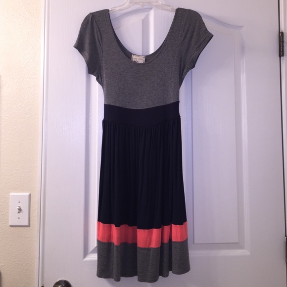 Pink Rose multi colored dress