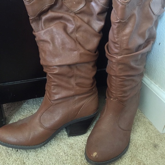 Brown boots