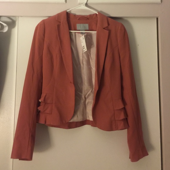 NWT h&m pink blazer