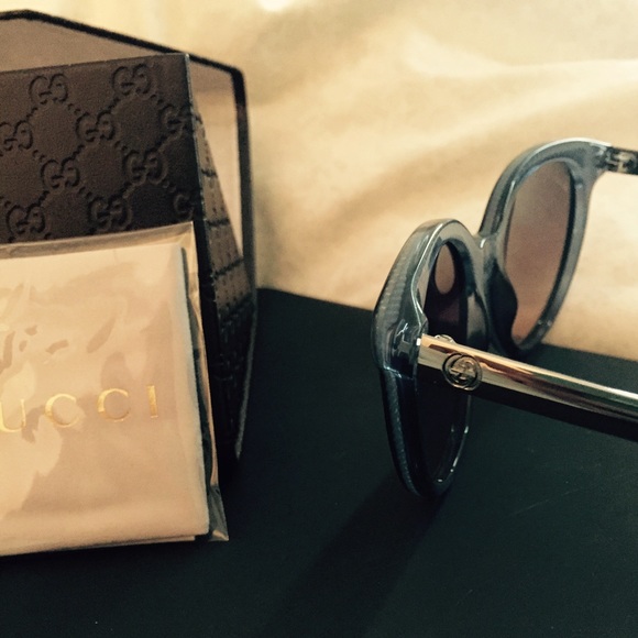 HP 🎉 Gucci NWT 53mm Retro Sunglasses - Picture 2 of 4