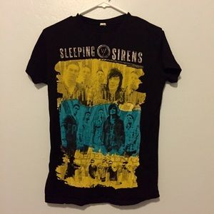 Sleeping With Sirens Graphic Band Tee