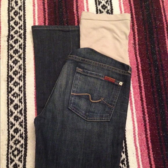 7FAM Maternity Jeans