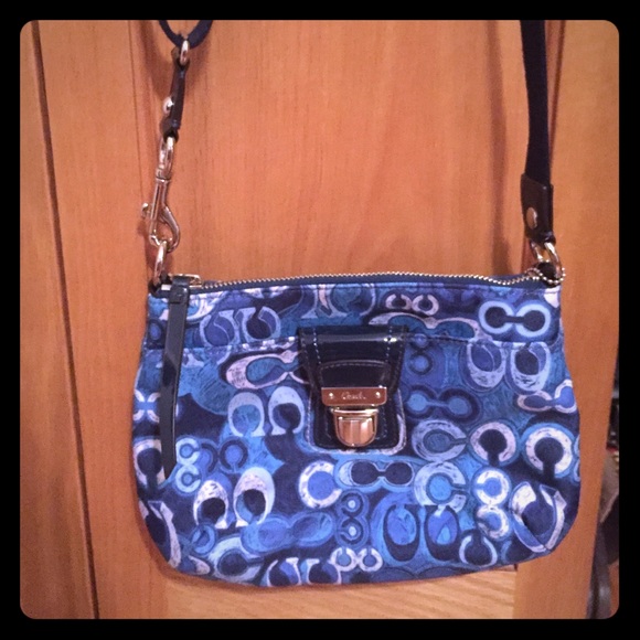 Coach cross body purse