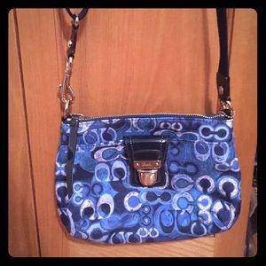Coach cross body purse