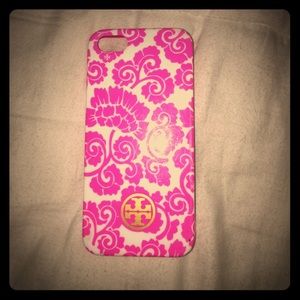 Pink paisley Tory Burch IPhone 5 case