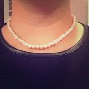 Real Pearl necklace " my collection "