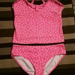 Woman or kids pocadot swim suit
