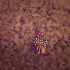 Juicy Couture cupcake necklace