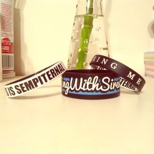 Sleeping w/ Sirens, Bring Me The Horizon wristband