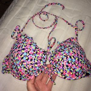 Colorful Victorias Secret push-up Bikini