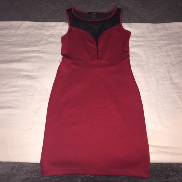 Red/black forever 21 dress
