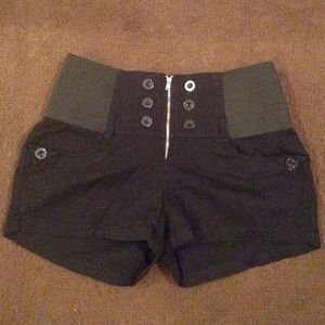 High waisted shorts