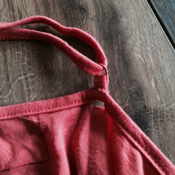 Bright Orange Chiffon Dress by Black - Picture 4 of 4