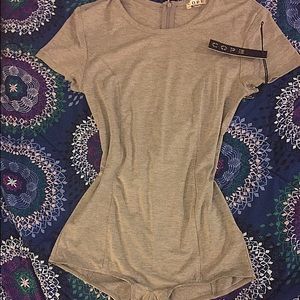 Gray romper