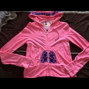 LIKE NEW -  HOT PINK "PRIMP" HOODIE