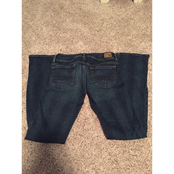 Boot cut dark stretch jeans never been worn