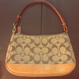 Small signature coach bag