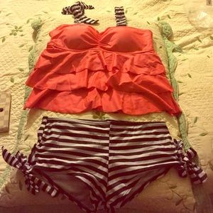 Summer Pink Bathing Suit Newly Bought From The Net