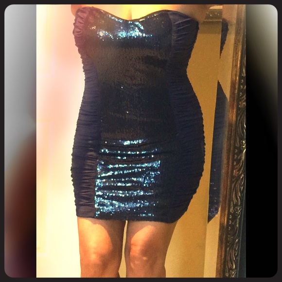 Party Purple dress with sequins