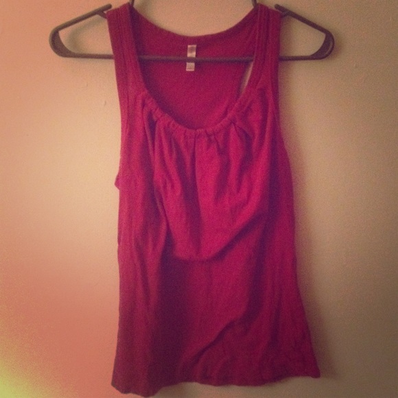 Purple tank