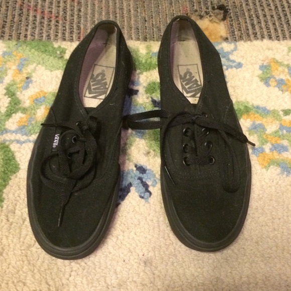 Black classic vans