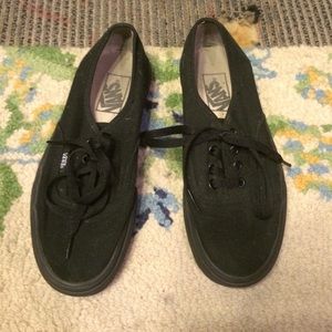 Black classic vans