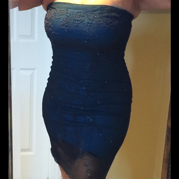 Party Green stretchy dress