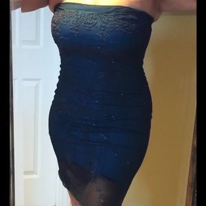 Party Green stretchy dress