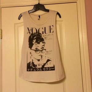 Vogue Muscle tee (Audrey Hepburn)
