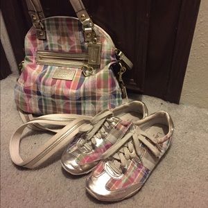 🎉🎉FLASH SALE🎉🎉Authentic COACH bag and sneakers