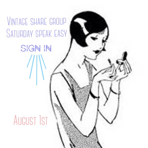 VTG "Saturday Speak Easy" AUGUST 1st Sign Up Sheet