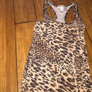cheetah tank top/ top