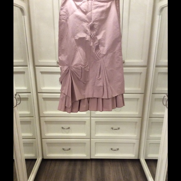 Fun pale rose skirt from Promod