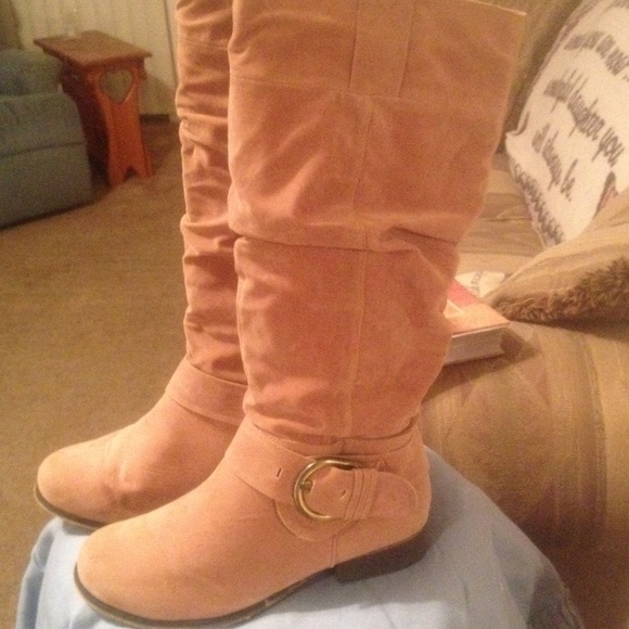 Tan boots