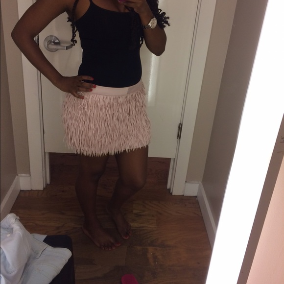 Fringe skirt