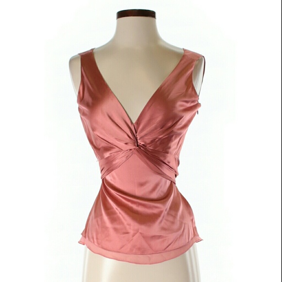 BCBGMAXAZRIA Silk Top NWOT