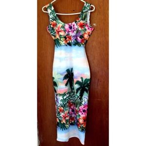 Floral Midi BodyCon