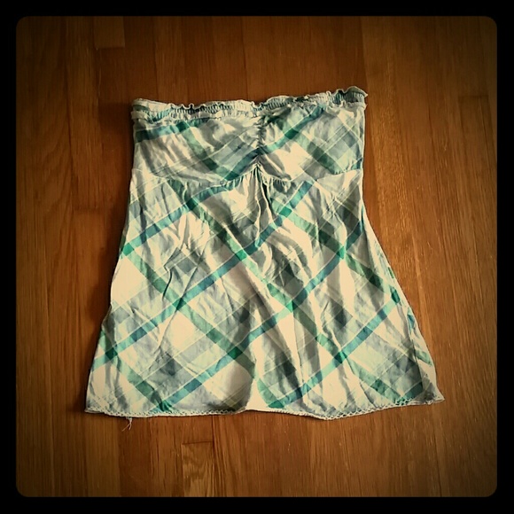 Plaid tube top Sz XS - Picture 1 of 1