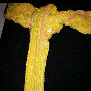 Accessories - ✳ Yellow Sequins Belt ✳ Accessories - ✳ Yellow Sequins Belt ✳