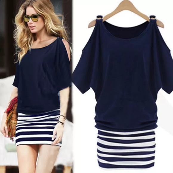 Cute navy blue dress