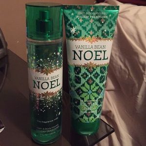 Bath & Body Works body mist & lotion