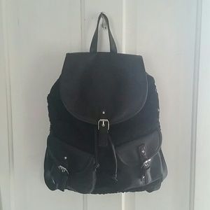 Black backpack